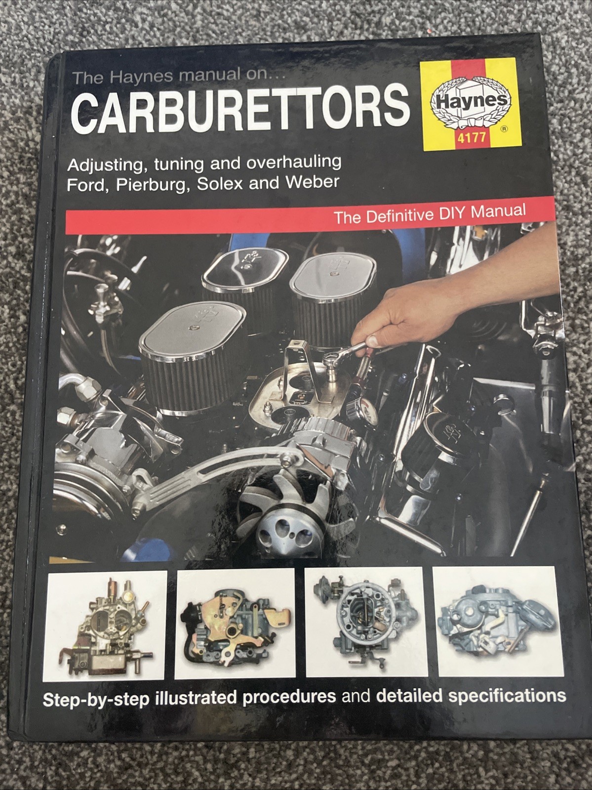Haynes Manual On Carburettors Hardcover Haynes 2004 4177 Hardback Book C25