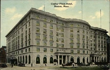 Boston,MA Street View of Copley-Plaza Hotel Tichnor Suffolk County 1c stamp