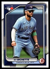 Bo Bichette 2024 Bowman #83 Toronto Blue Jays FREE SHIPPING AutographDen