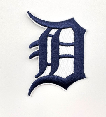 Detroit Tigers MLB Baseball Team Logo zum Aufbügeln Aufnäher Patch USA