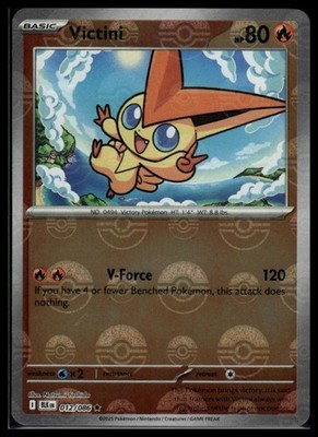Victini (Poke Ball Pattern) SV: Black Bolt 012/086 Holo NM