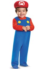 Brand New Super Mario Brothers Mario Infant Baby Costume