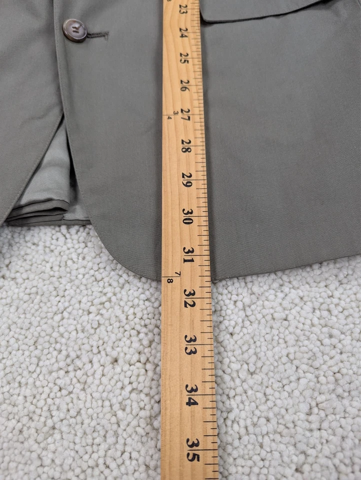 Traje Brooks Brothers Para Hombres 42R 34x31 Algodón Tostado 2 Piezas Chaqueta Pantalones De Colección EE. UU. Foto 4 de 4