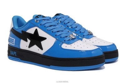 BAPE x Marvel F4 Mr. Fantastic Invisible Woman BAPE STA US8