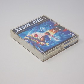 Street Fighter 2 Dash Case with Manual PC Engine Hu Card NEC Avenue Japan Region