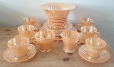 Vintage Anchor Hocking Fire King Peach Lustre