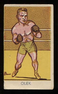Trade Card, A&J Donaldson, Sportfavoriten, 1953, Boxen, Stefan Olek, #291