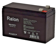 12V 7Ah T1 Terminal replacement battery for Octane Fitness XT3700 Elliptical 1pk