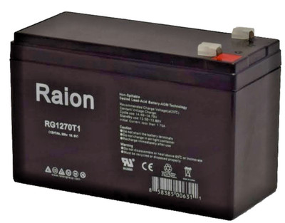 12V 7Ah T1 Terminal replacement battery for Arjo Century 29182 Chair Lift   1pk