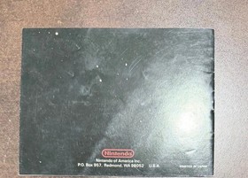 Donkey Kong Jr Math Nintendo NES Manual - EXTREMELY RARE Great Condition!!