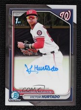 2024 Bowman Chrome Prospect Auto Victor Hurtado #CPA-VH Auto ez6