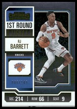 2023-24 Panini Contenders #2 RJ Barrett First Round Ticket #/149