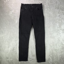 Jeans donna Citizens Of Humanity Rocket taglia 26 vita media skinny nero elasticizzato