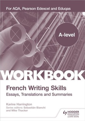 A LEVEL FRENCH WRITING SKILLS by Karine Harrington Paperback Self Help Business
