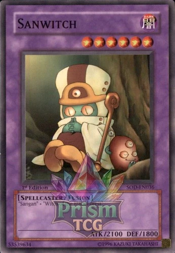 1st Ed Sanwitch SOD-EN036 Yugioh