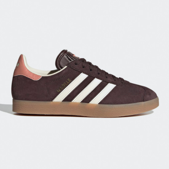 Женские замшевые туфли Adidas Gazelle коричневого цвета/Резинка - IF3233 Expeditedship