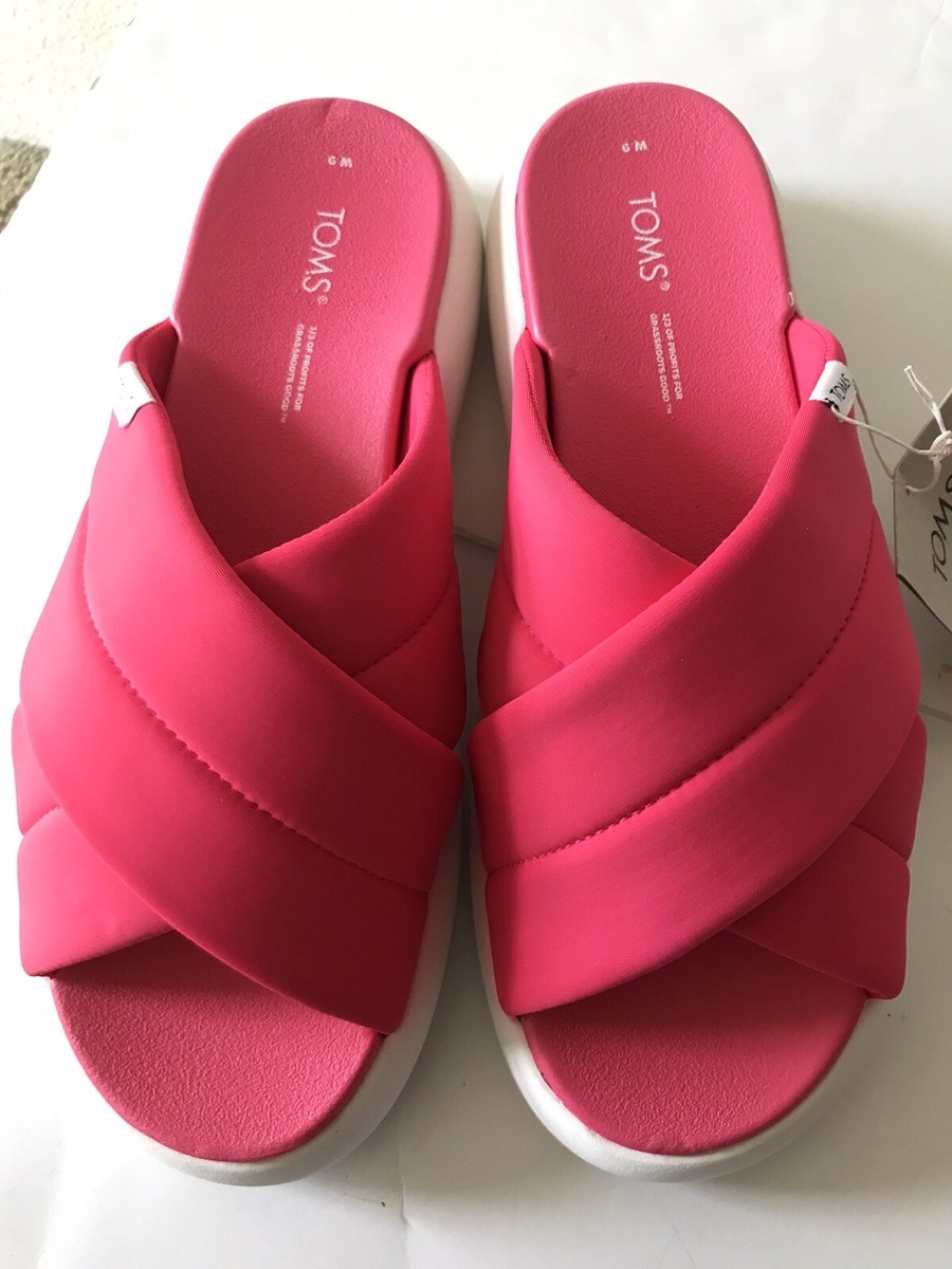 s-l1200.jpg Toms Alpargata Crossover- Raspberry Repreve Jersey main image 0