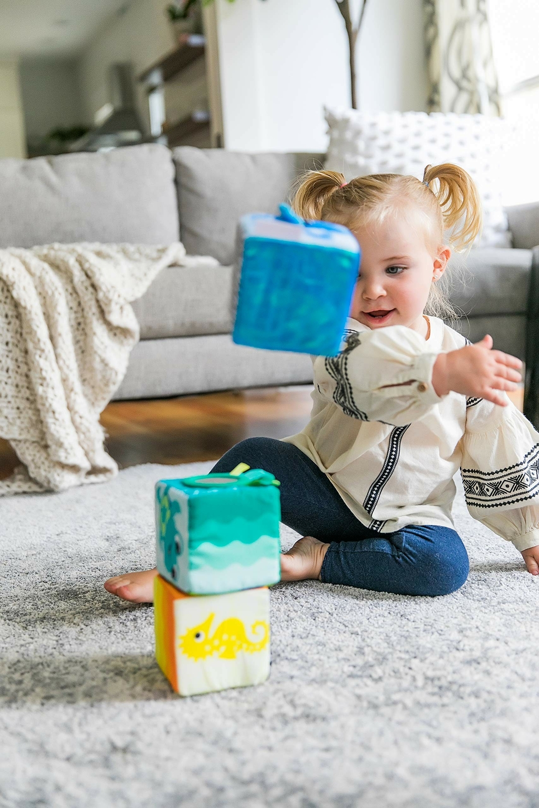 baby einstein explore & discover soft blocks toys