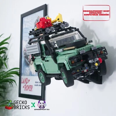 WONDERPRINT.EU / GECKOBRICKS Halterung Halter Stand passend für LEGO Klassischer Land Rover Defender 90 10317