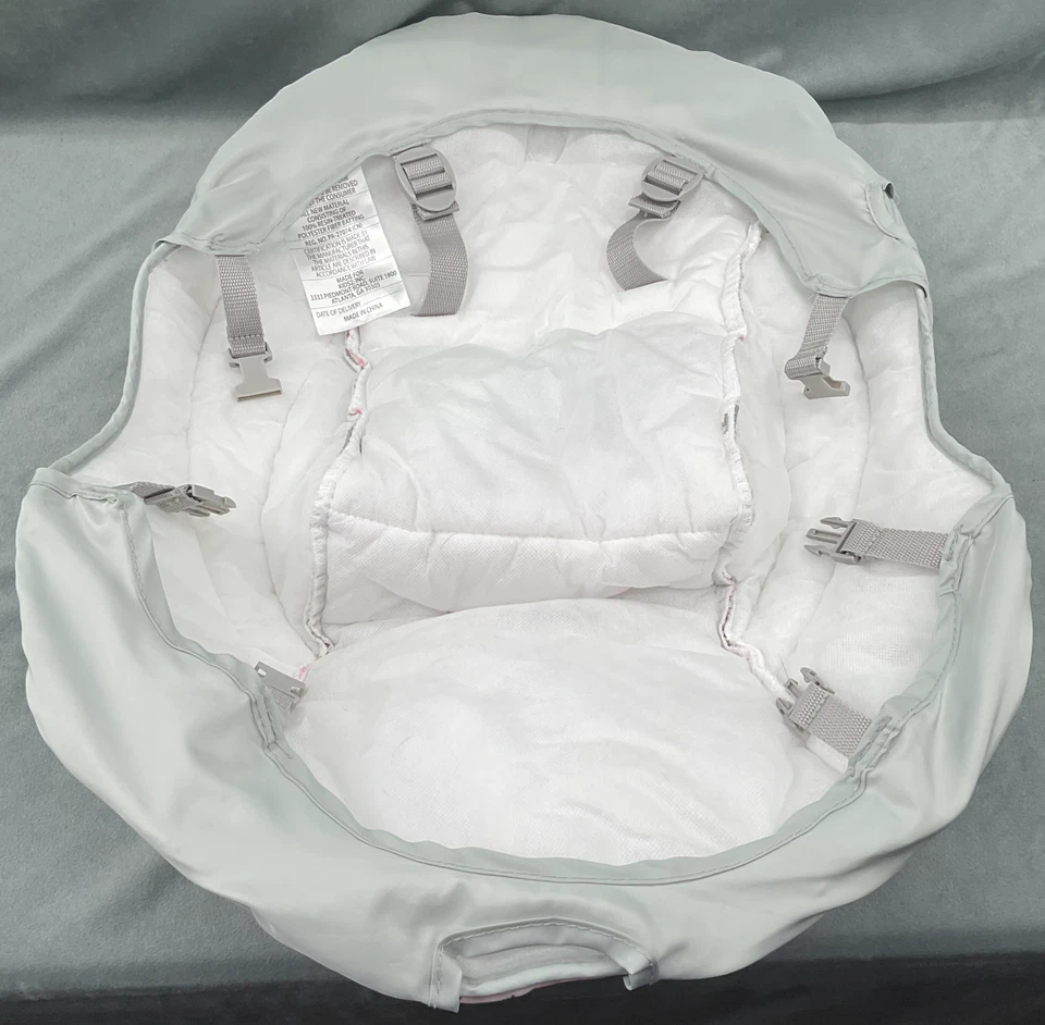 Cubierta de asiento columpio para bebé Ingenuity Simple Comfort rosa Cassidy pieza de repuesto Foto 4 de 4