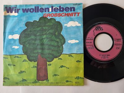 Grobschnitt - Wir Wollen Leben 7'' Vinyl Germany