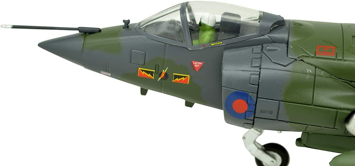 1:72 Sea Harrier Fighter Attack Metal Airplane Model,Royal Navy