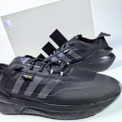Adidas US 13 Men's Black Grey Retro Boost Comfort Tough Cordura Avryn IG2372 New