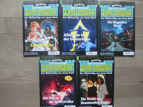 5 STK. Neue JOHN SINCLAIR Classics Neu + Aktuell