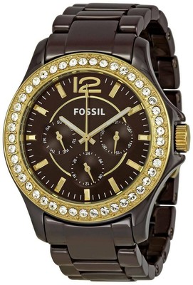 fossil chocolate watch