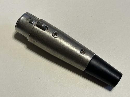 XLR 3-Pin Female Connector Audio Solder Type