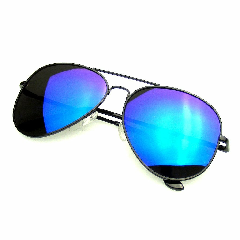 SUNGLASSES Mens Womens Retro Aviator Polarized Flash  display picture 1