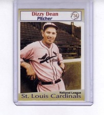 DIZZY DEAN, '34 ST LOUIS CARDINALS RARE MILLER PRESS / NM+ COND