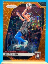 2024 Panini Prizm WNBA - Allisha Gray #96 Orange Ice Prizm