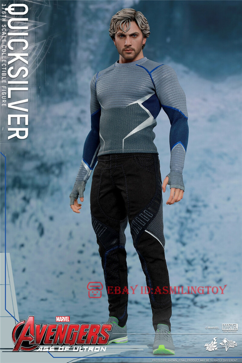 ホットトイズ　クイックシルバー　MMS 302 1/6スケールフィギュア 1/6 Hot Toys MMS302 Avengers: Age of Ultron Quicksilver