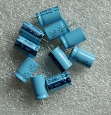 10 PCs 25v 680uf Radial Electrolytic Capacitor 12x20 85 C, Rubycon