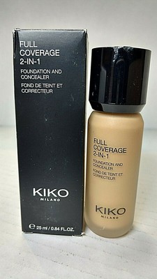 kiko foundation and concealer