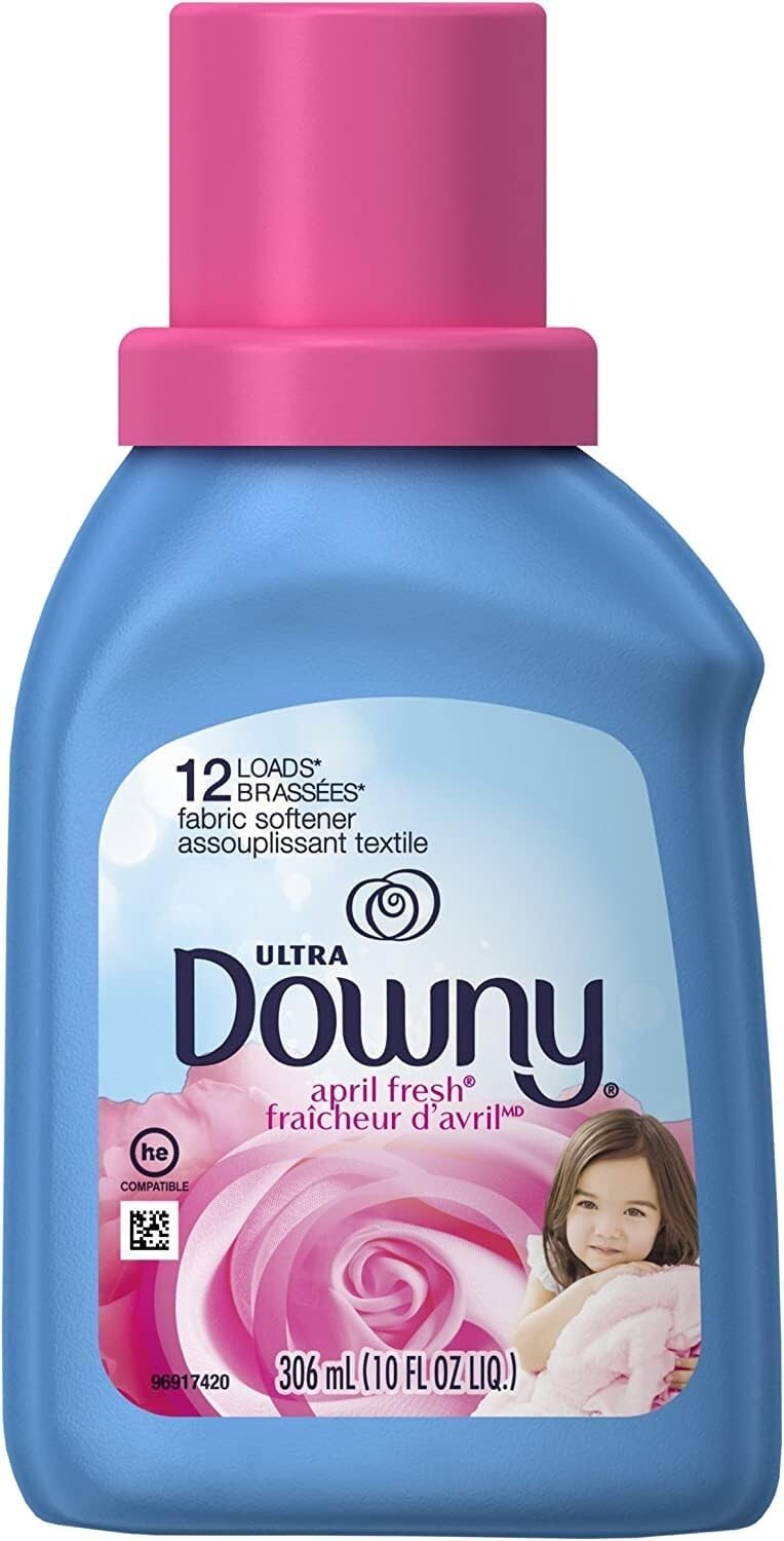 2pck Ultra Downy Fabric Softener April Fresh Travel Size 10oz 12 