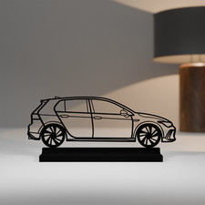 Volkswagen Golf 8 GTI Modèle 3D Décoration - Cadeau pour les amateurs de voit...