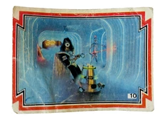 kiss Stani trading card rare sticker #10 unused Vintage Argentina 1981 Aucoin