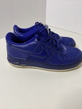 Nike Air Force 1 LV8 GS Sz 5Y 6.5W Concord Royal Blue Trainers Shoes 820438 400