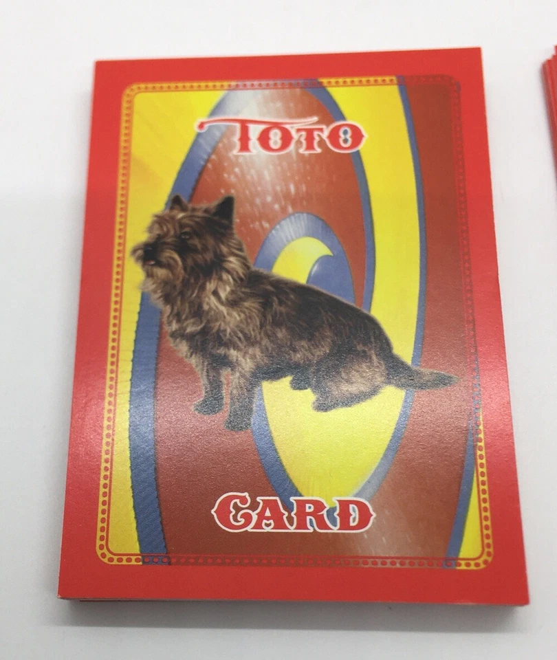 EL MAGO DE OZ EL JUEGO Piezas de repuesto TODAS las tarjetas de token, Toto y Emerald City Foto 2 de 4
