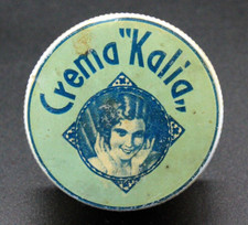 Scatola in Latta Pubblicità Crema 