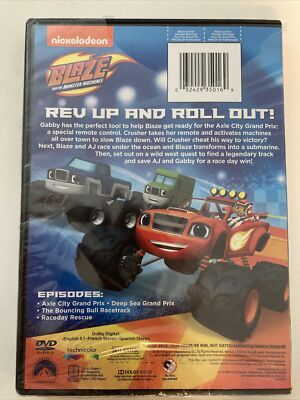 BRAND NEW DVD Nickelodeon Blaze & The Monster Machines AXEL CITY
