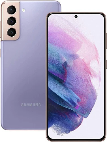 Smartphone Samsung Galaxy S21 5G SM-G991B 256 GB scatola aperta grigio, colore viola - Foto 5 di 5