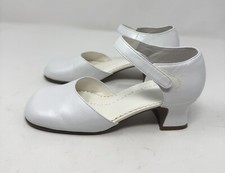 Stride Rite girls dress Shoes 1.5N, Pearl White Lea