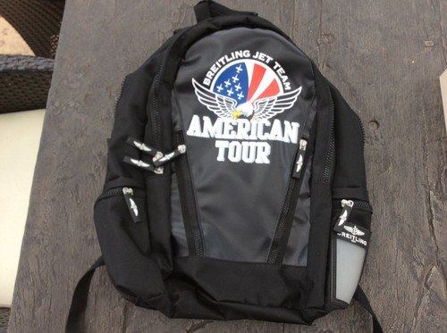 BREITLING Bag BACKPACK BLACK, Jet Team 