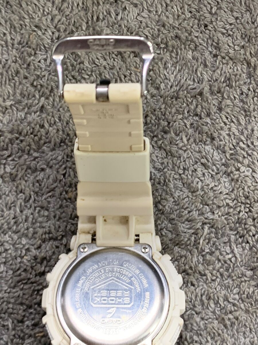 Casio G Shock Model 5146 5425 Analog Digital Watch White Casio G Shock Model 5146 5425 Analog Digital Watch White