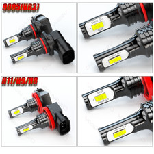 For Peterbilt 579 389 Led Combo Bulbs Headlight High Low Beam 9005 H11