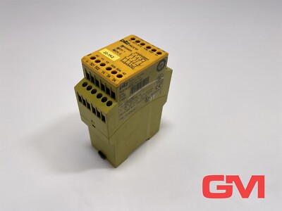 Pilz Sicherheitsschaltgerät 774738 safety relay PNOZ X4 230 VAC 3NO + 1NC