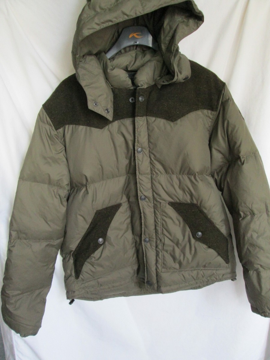 NWT Men's TRUE RELIGION Contrast Quilted Winter Sport Down Puffer